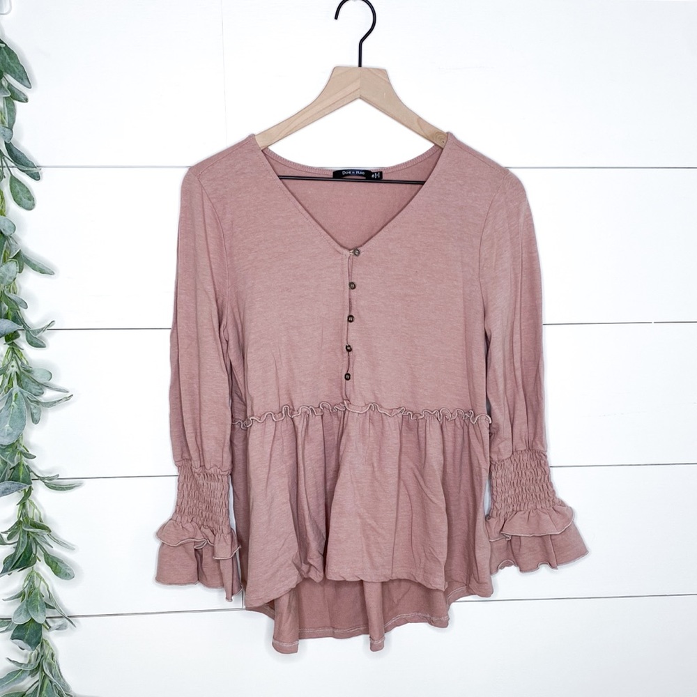 Bell Sleeve Boutique Shirt